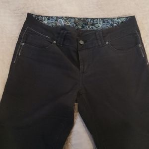 Black Corduroy Prana Pants